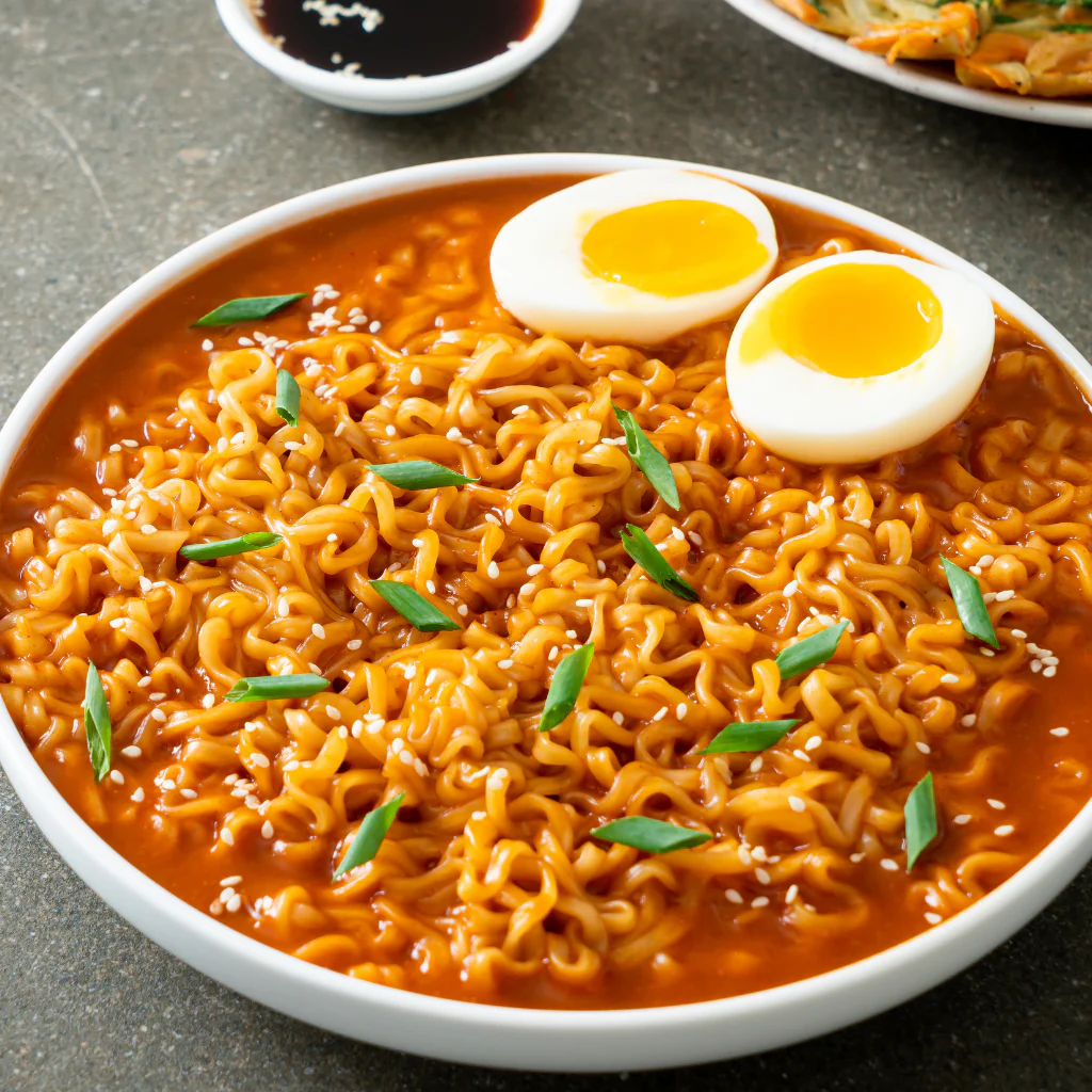 Egg & Spicy Noodles